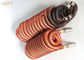 ISO Copper Nickel Fin Coil Heat Exchanger In Refrigeration Condenser / Refrigeration Evaporator